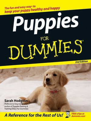 cover image of Puppies For Dummies